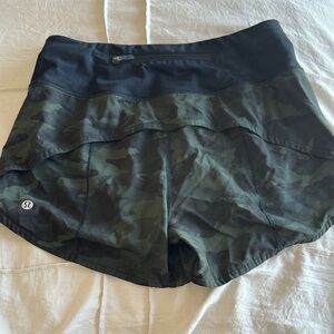Lululemon Camo Black Shorts